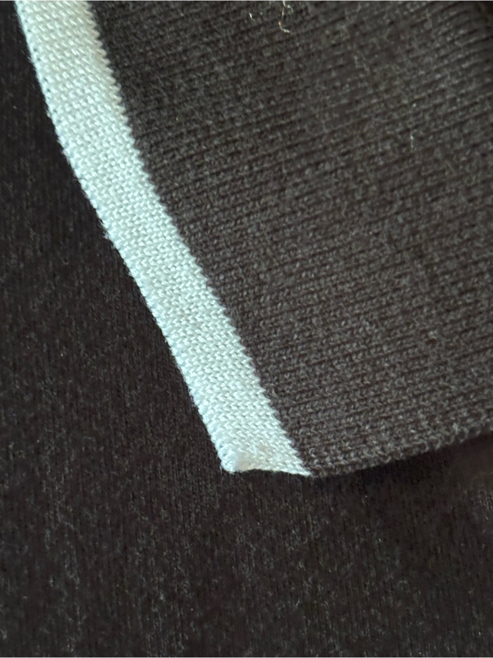 Guinness Black Polo with White Trim and Embroidered Harp - Picture 5 of 7